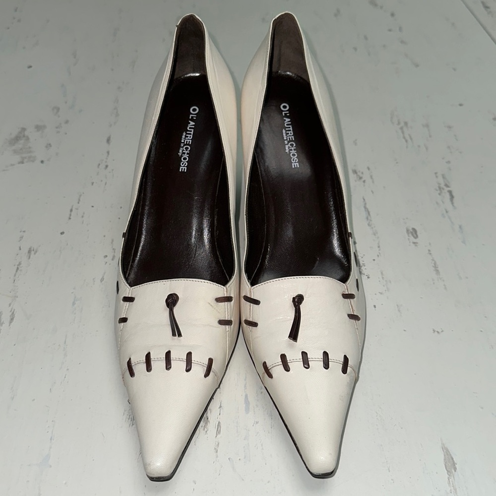 L’Autre Chose Pointed Toe Heels 9.5 US EUC